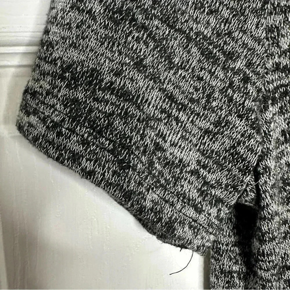 Kersh T-Shirt Cropped  Marled Black & White Size Small - Picture 12 of 16